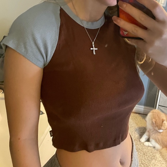 TNA ribbed crop top - Picture 2 of 3